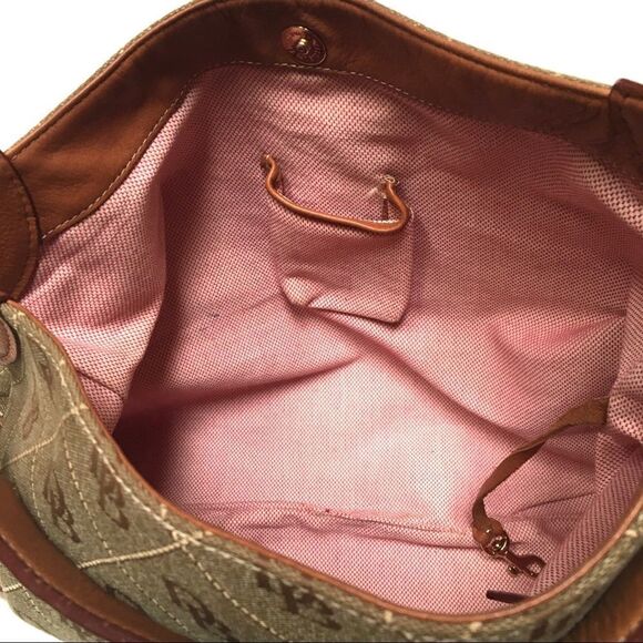 Dooney & Bourke large signature shoulder sack - Picture 9 of 14